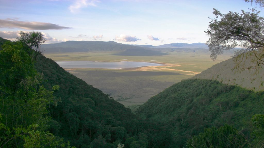 Ngorongoro crater view